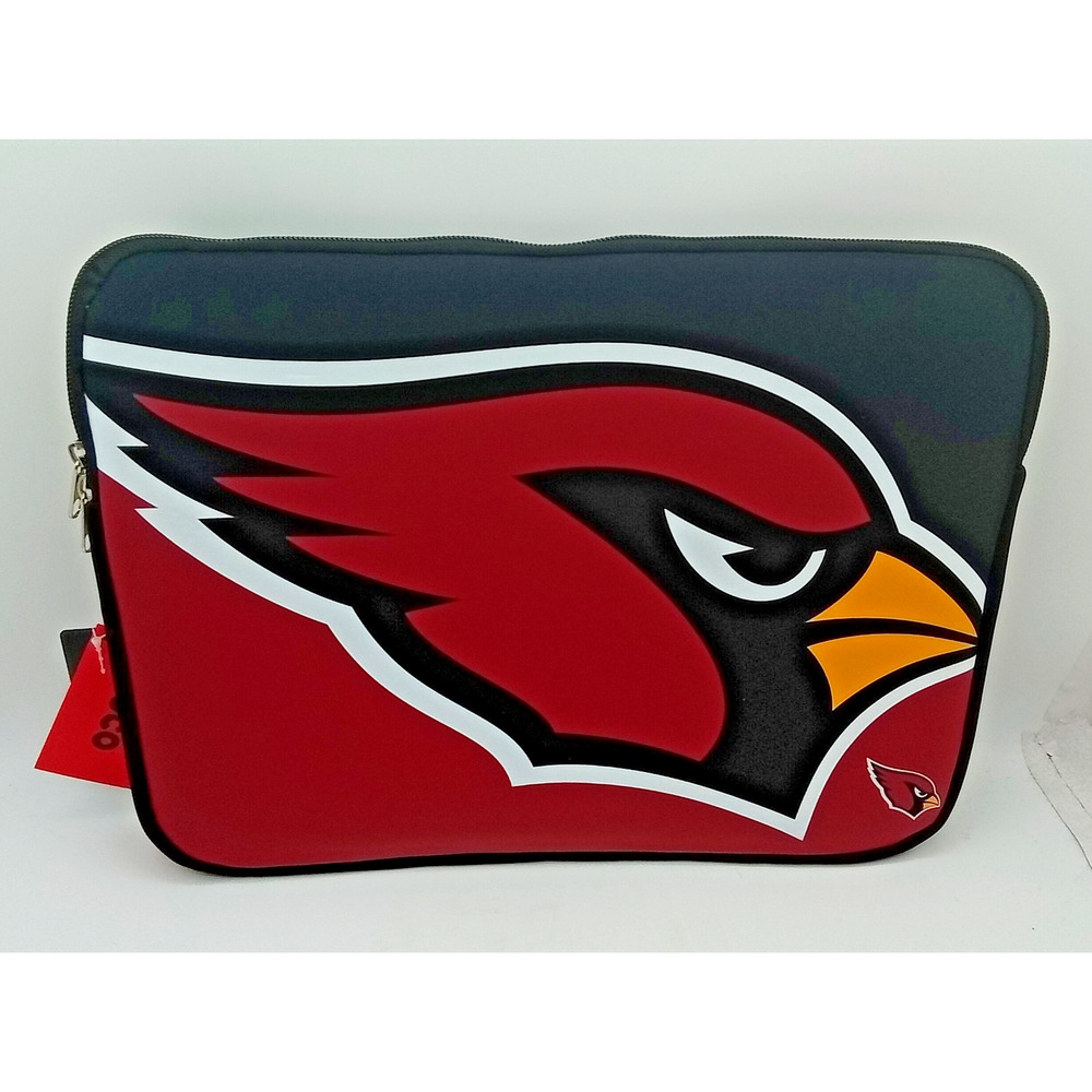 Arizona Cardinals Foco 15" x 11" Color Block Zipper Laptop Sleeve